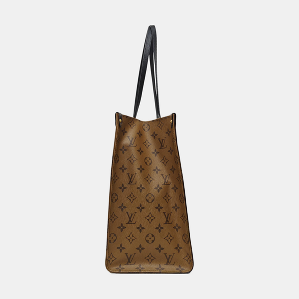 ONTHEGO GM Monogram Coated Canvas Brown