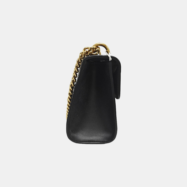 Authenticated pre-owned Padlock Small Monogram Calfskin Black - Shoulder Bag at Looply