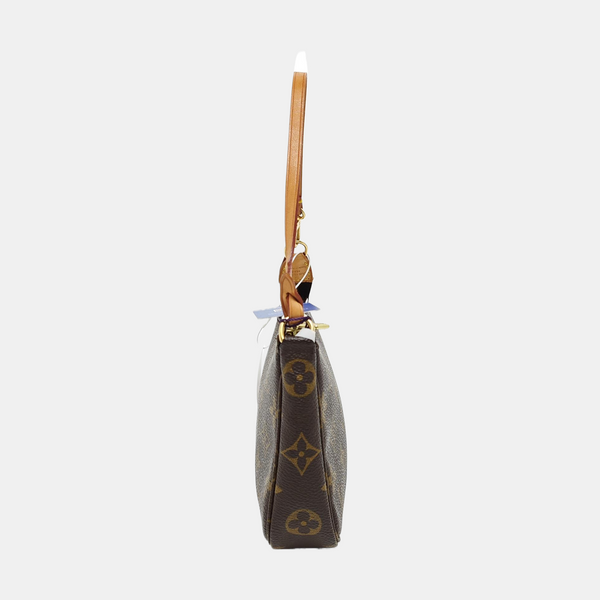 ACCESSOIRES Monogram Coated Canvas Brown