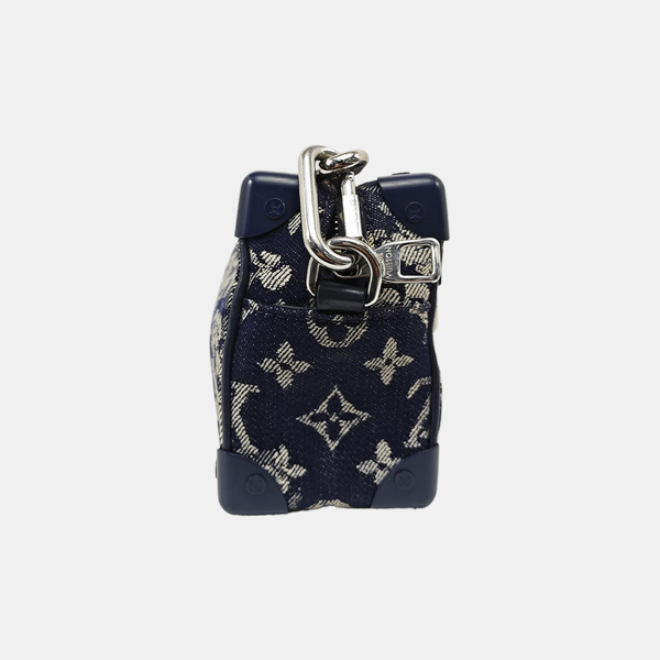SOFT TRUNK Mini Monogram Denim Blue