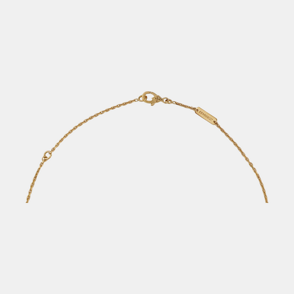 Vintage Alhambra 18k Gold Necklace
