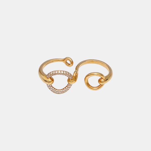 Anillo Filet D'or en Oro Rosa de 18k UE 54