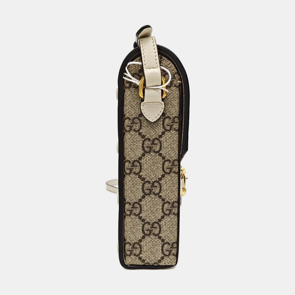 Horsebit 1955 Mini Coated Canvas Beige