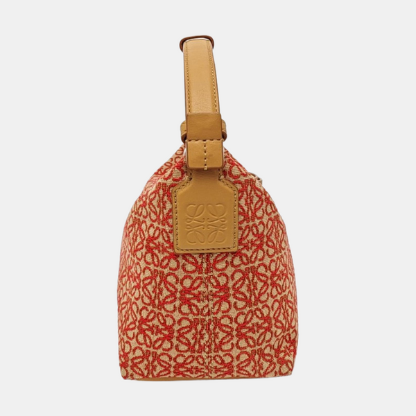 Monogram Canvas Top Handle Bag Red