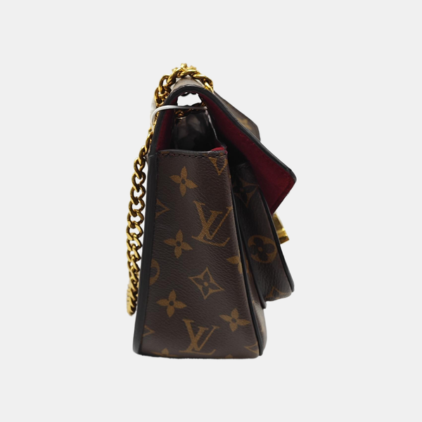 PASSY Monogram Coated Canvas Brown