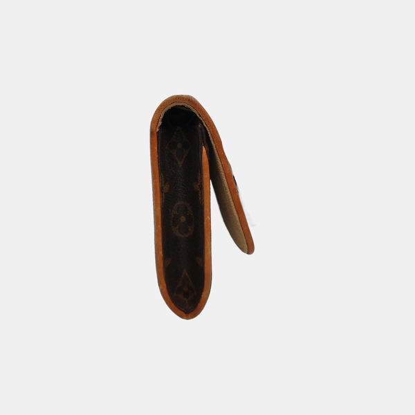 TWIN GM Monogram Coated Canvas Brown