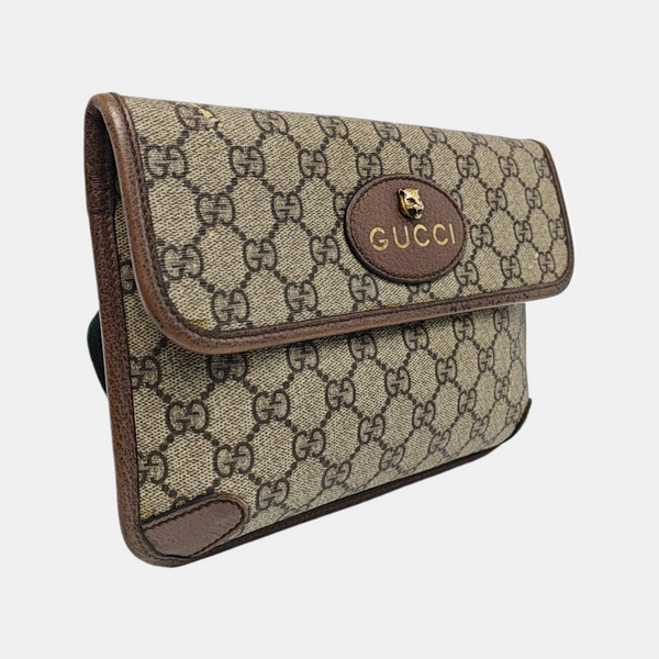 Neo Vintage Monogram Coated Canvas Beige