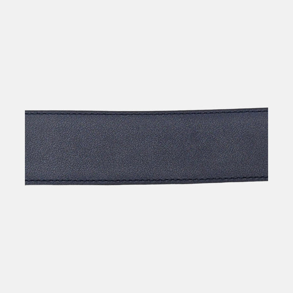 Leather Belt Blue