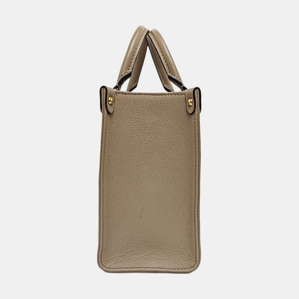 ONTHEGO PM Monogram Calfskin Gray