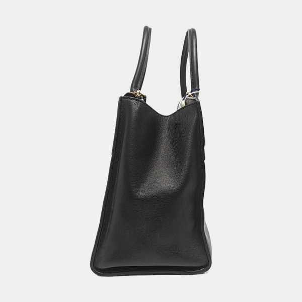 CITY STEAMER MM Calfskin Black