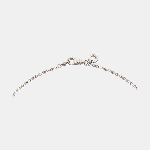 B.ZERO1 18k White Gold Silver Necklace