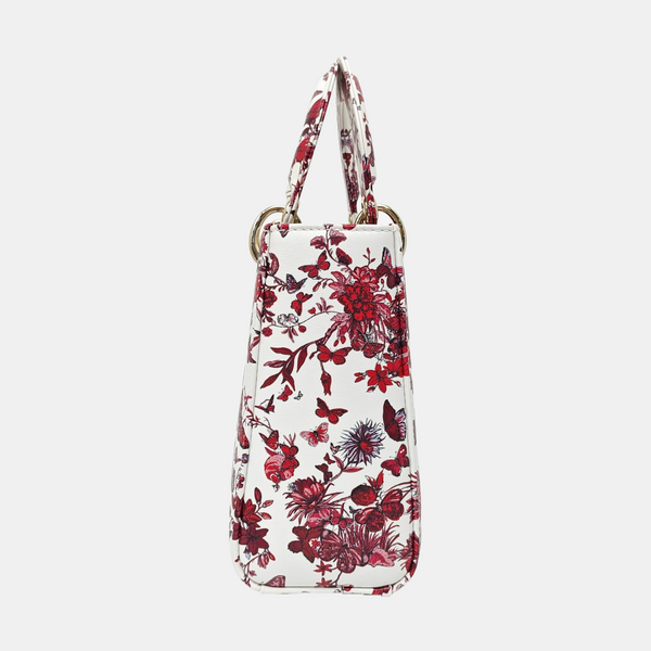 Lady Dior Small Calfskin White