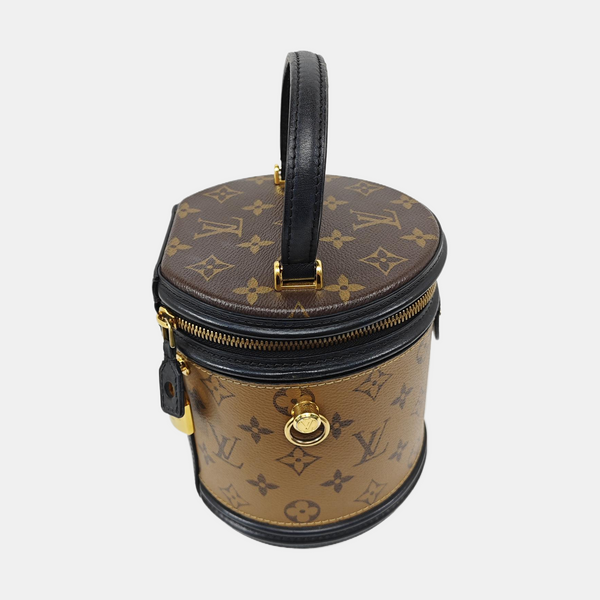 CANNES PM Monogram Coated Canvas Brown