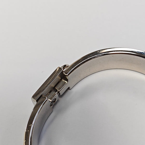 Clic Cadenas Metal Silver Bangle