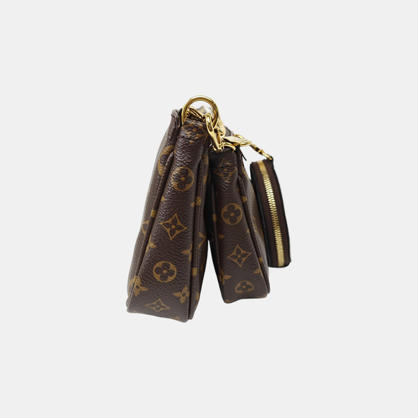 MULTI Monogram Coated Canvas Brown