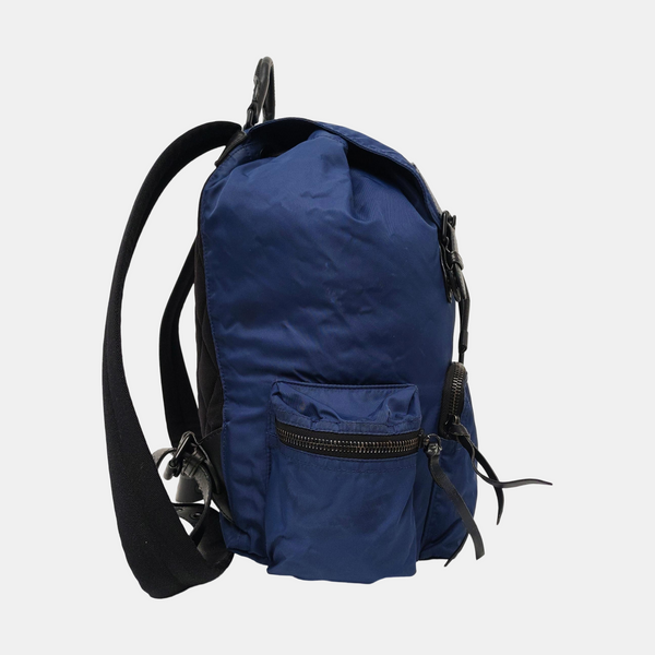 The Rucksack Large Nylon Blue