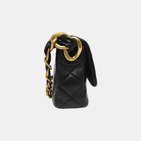 Quilted Lambskin Small Black