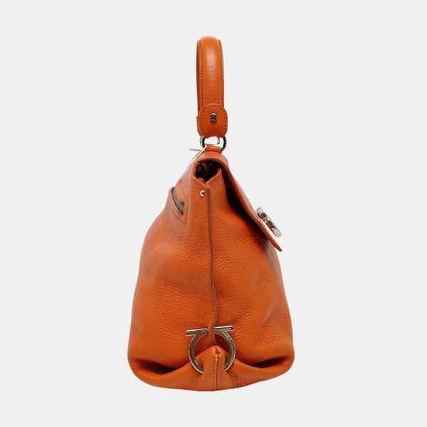 Sophia Medium Calfskin Orange