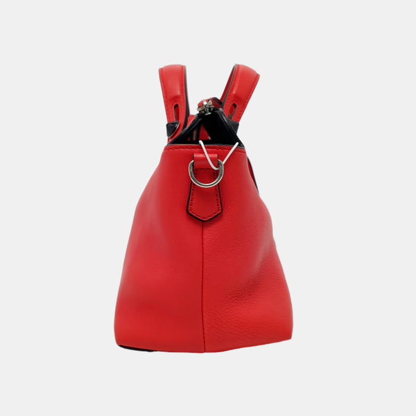 Calfskin Shoulder Bag Red
