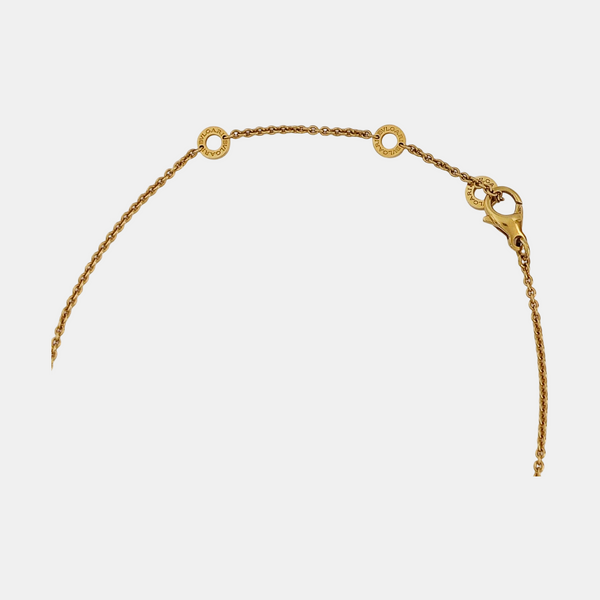 B.ZERO1 18k White Gold Rose Gold Necklace