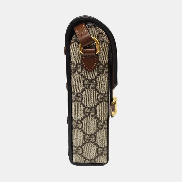 Horsebit 1955 Mini Coated Canvas Beige