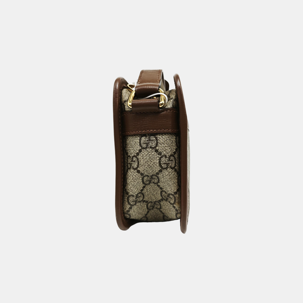 Bree Monogram Coated Canvas Beige