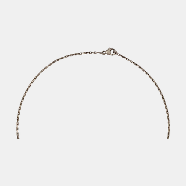 Pop H Metal Silver Necklace