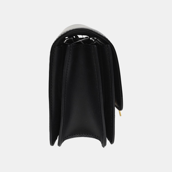 Authenticated pre-owned CLASSIC BOX Mini Calfskin Black - Shoulder Bag at Looply