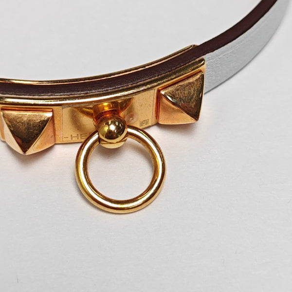 Rivale Leather Blue Bangle