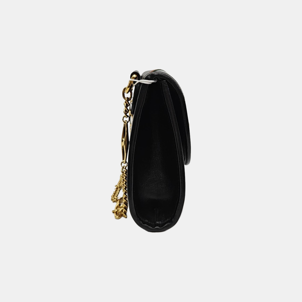 Rajah Small Calfskin Black