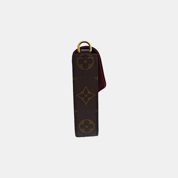 FÉLICIE Monogram Coated Canvas Brown