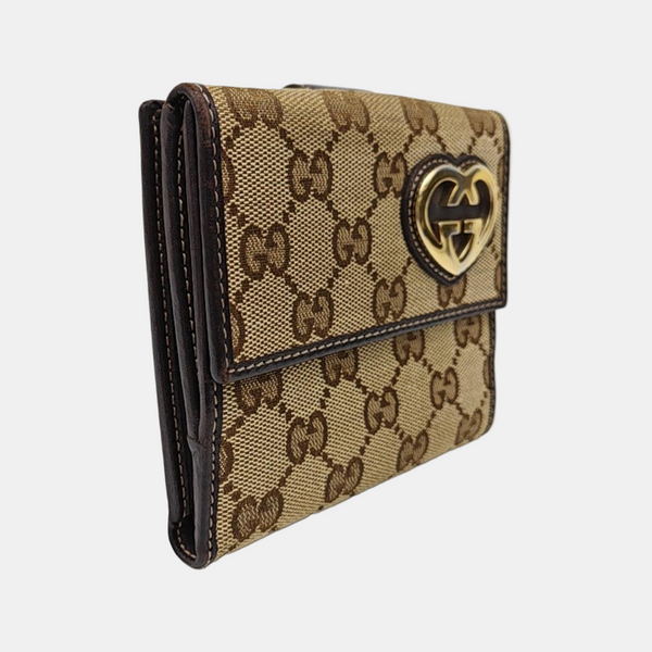 Lovely Monogram Canvas Beige Wallet