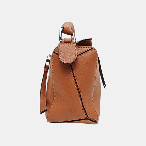 Puzzle Small Calfskin Brown