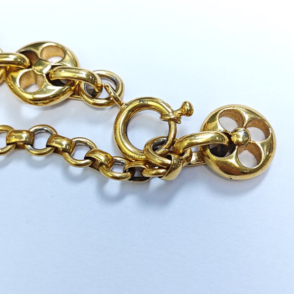 CRAZY IN LOCK Metal Gold Bracelet