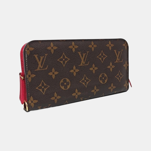 INSOLITE Monogram Coated Canvas Brown Wallet