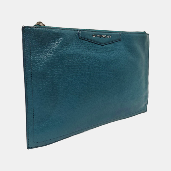 Calfskin Clutch Blue