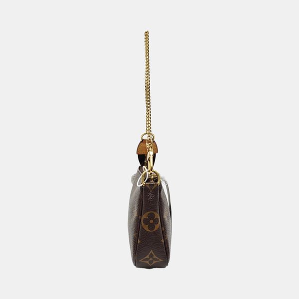 ACCESSOIRES Mini Monogram Coated Canvas Brown