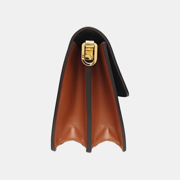 DAUPHINE MM Monogram Coated Canvas Brown