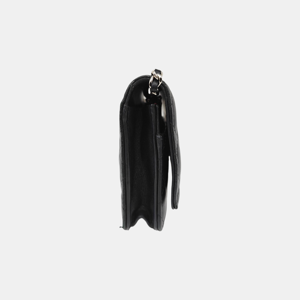 WOC Quilted Lambskin Black