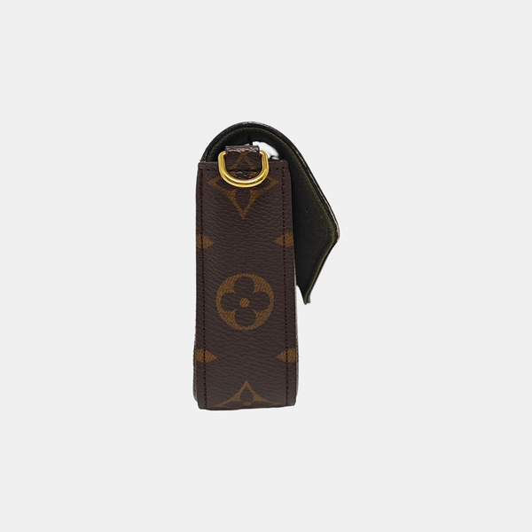 FÉLICIE Monogram Coated Canvas Brown