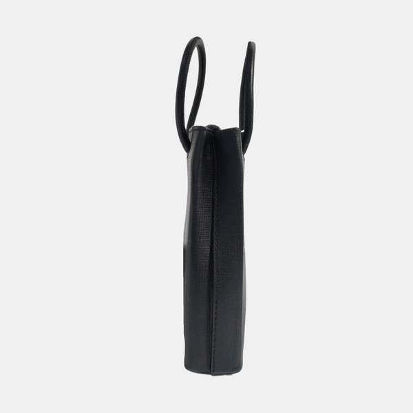 Shopping Bag Calfskin Black