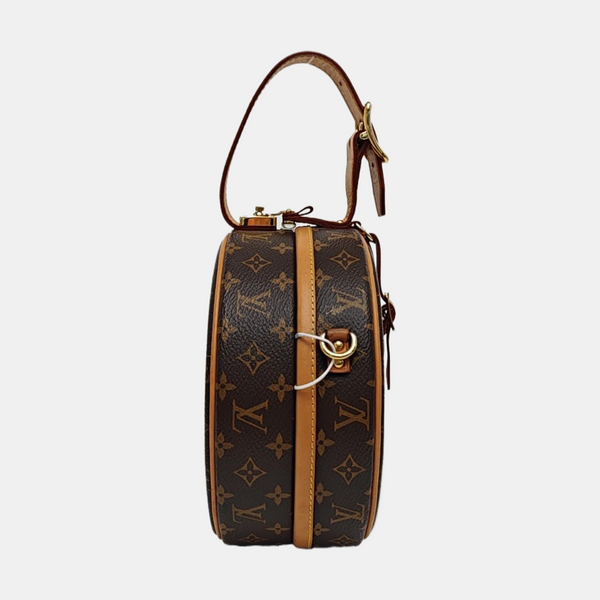 BOITE CHAPEAU PM Monogram Coated Canvas Brown