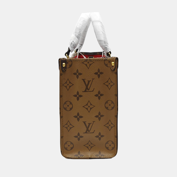 ONTHEGO PM Monogram Coated Canvas Brown