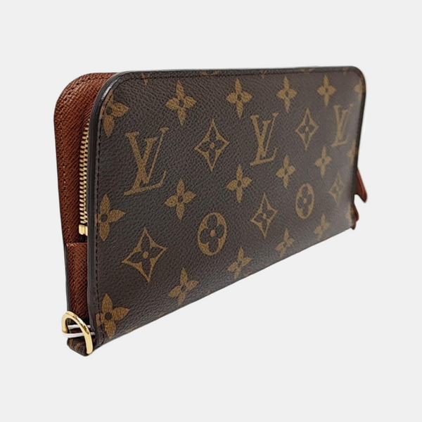 INSOLITE Monogram Coated Canvas Brown Wallet