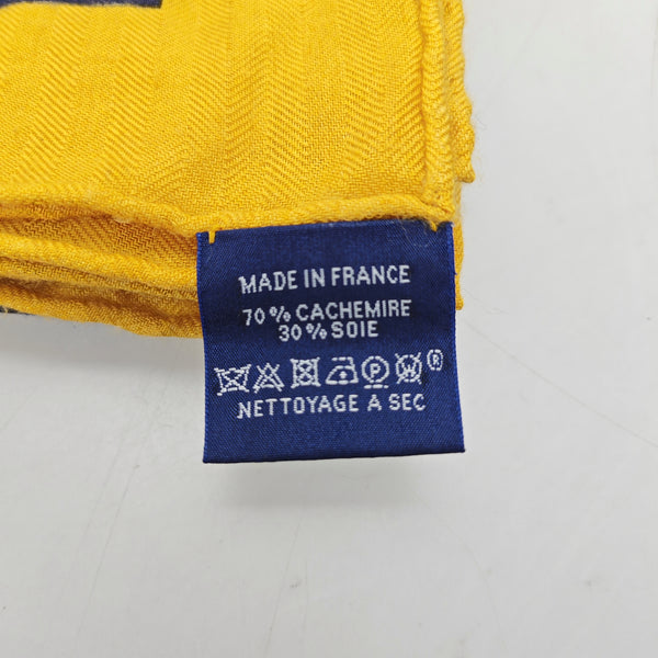 Cashmere Scarf Blue