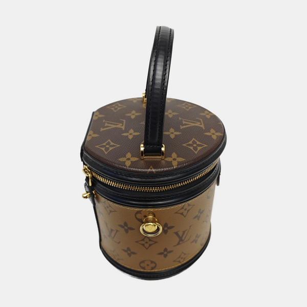 CANNES PM Monogram Coated Canvas Brown