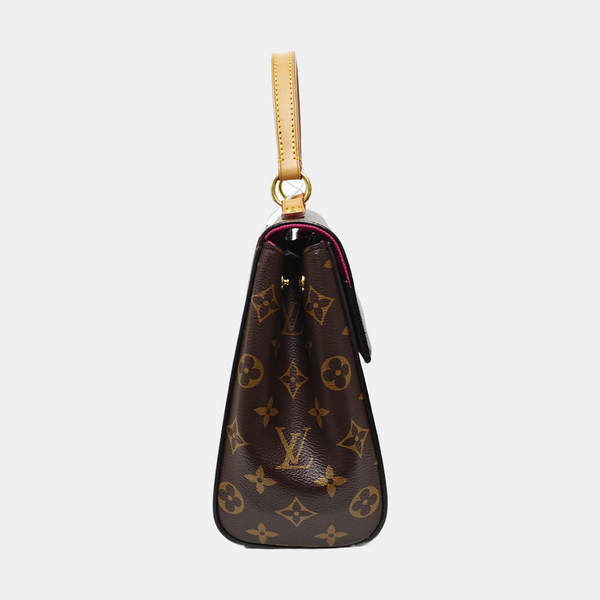 CLUNY BB Monogram Coated Canvas Brown