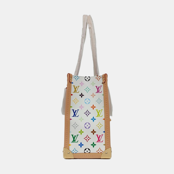 ONTHEGO MM Monogram Coated Canvas White