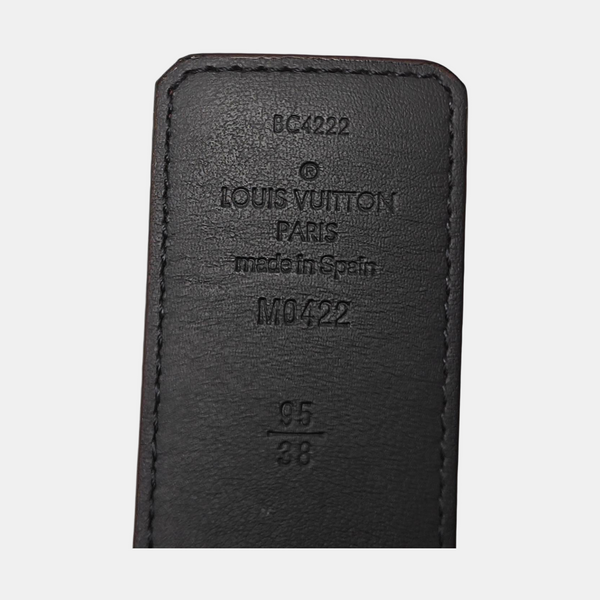 Coated Canvas Belt Brown