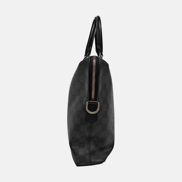 PORTE-DOCUMENTS Damier Graphite Coated Canvas Gray